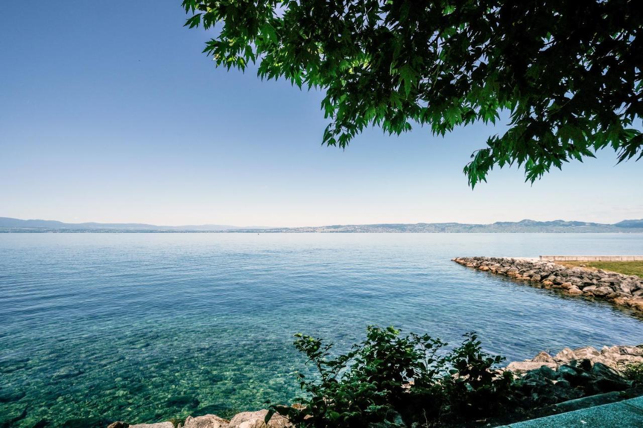 Pieds Dans L'Eau - Lac Leman - 2 Min Evian - Spacieux Neuvecelle ภายนอก รูปภาพ
